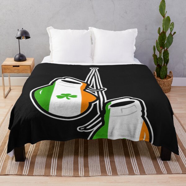 Item preview, Ireland Flag Shamrock Irish boxing gloves designed and sold by Irundell2020.