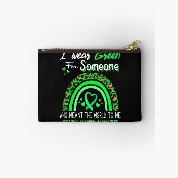 Item preview, Disabled Children Awareness I Wear Green for Someone Who Meant The World To Me designed and sold by GennieShop.