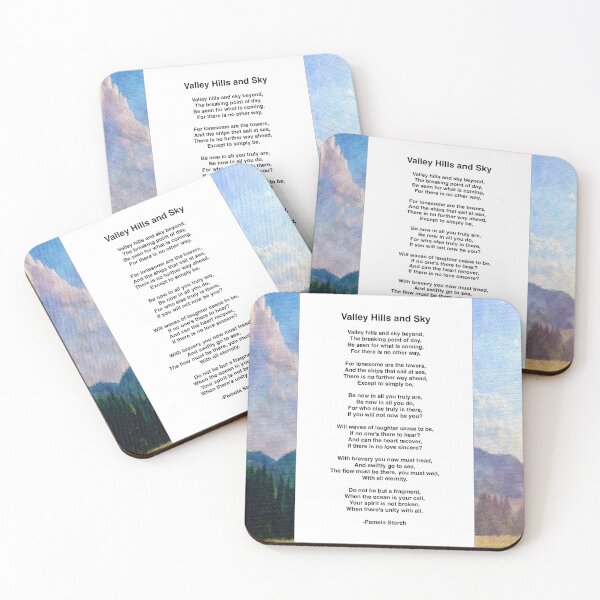 Item preview, Valley Hills and Sky Poem designed and sold by Pamela Storch.