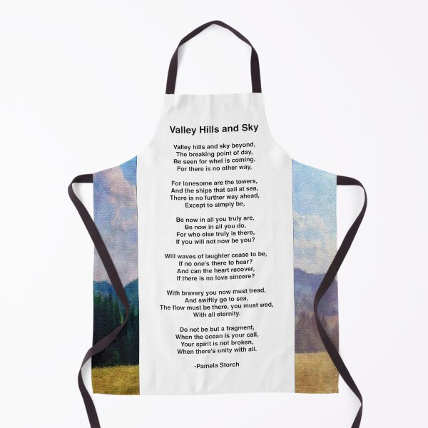 Item preview, Valley Hills and Sky Poem designed and sold by Pamela Storch.