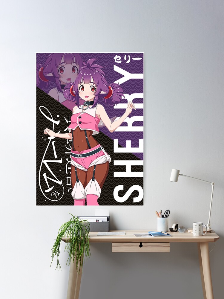 Sherry セリー  Isekai Meikyuu De Harem Wo Poster for Sale by B