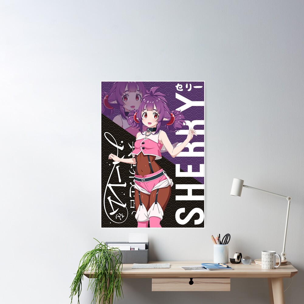 Sherry セリー  Isekai Meikyuu De Harem Wo Poster for Sale by B