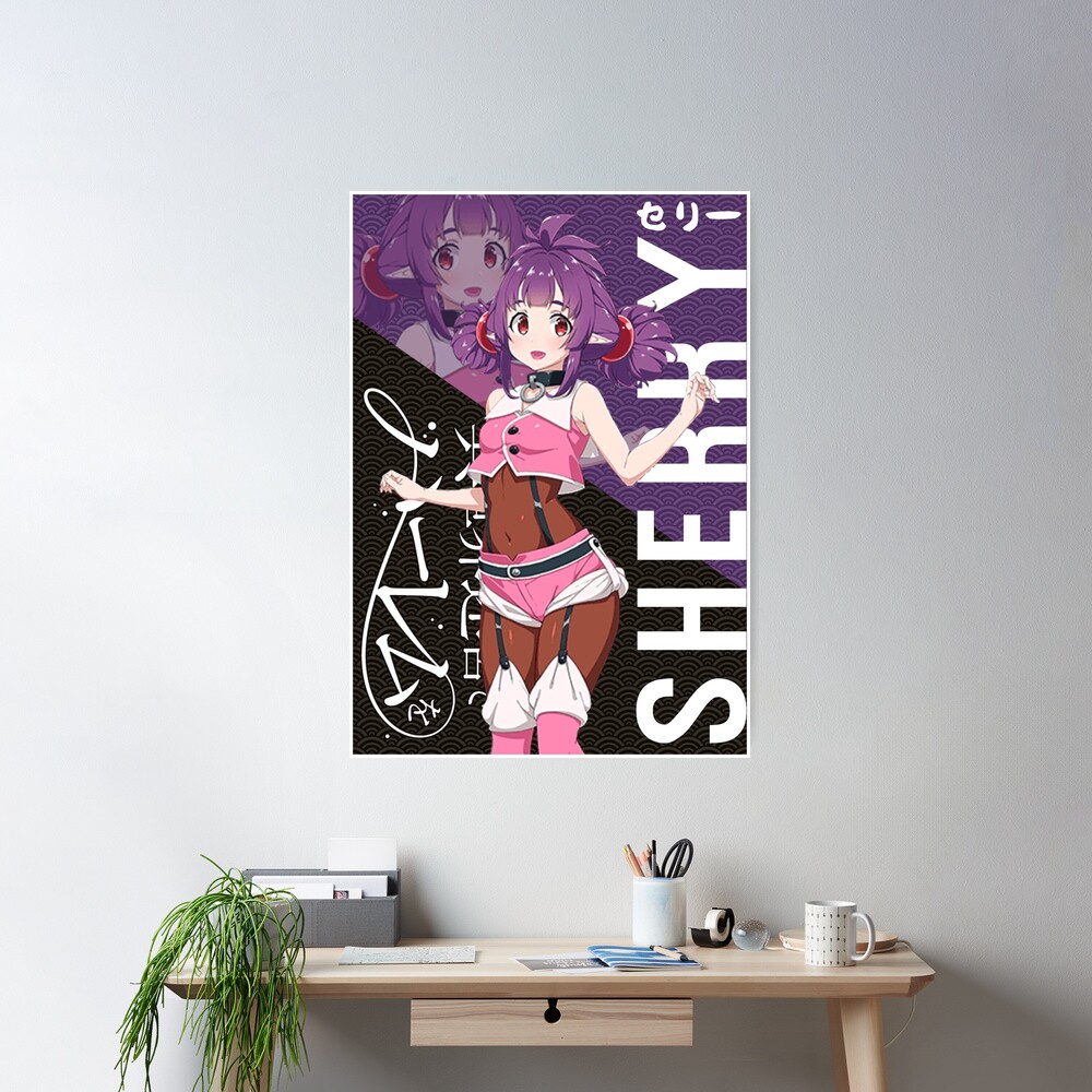 Sherry セリー  Isekai Meikyuu De Harem Wo Poster for Sale by B