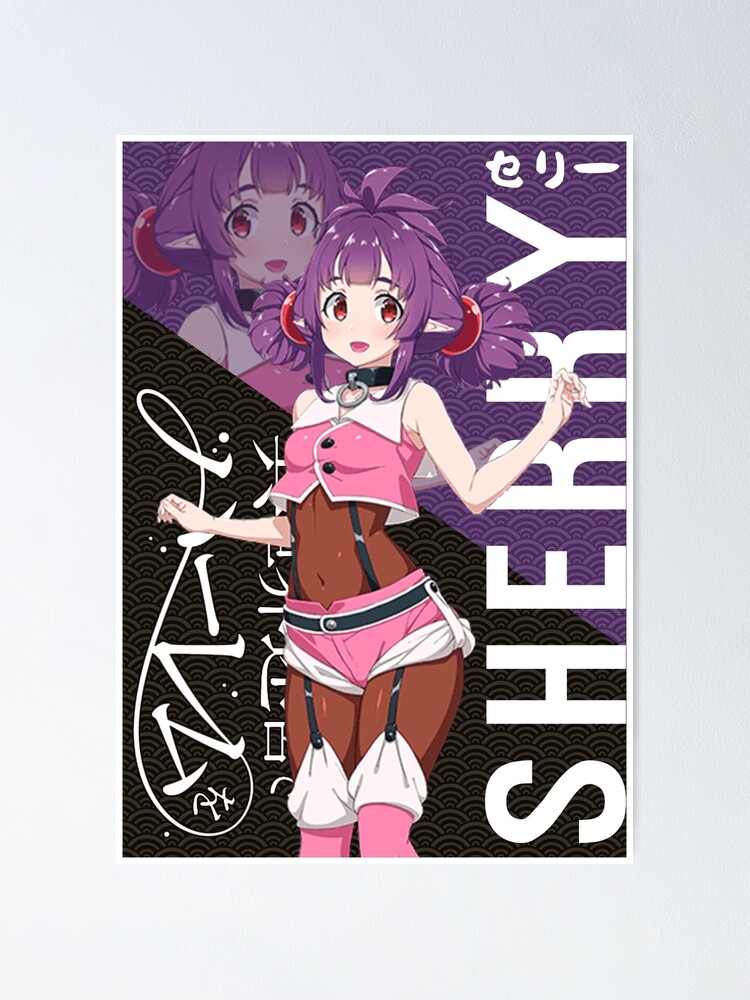 Sherry セリー, Isekai Meikyuu De Harem Wo Poster for Sale by B-love