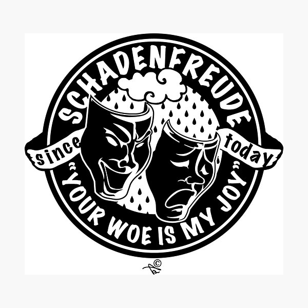 Item preview, Original Schadenfreude logo by Tai's Tees designed and sold by Taiz Teez.