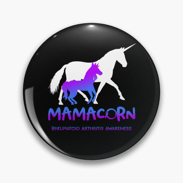 Item preview, Rheumatoid Arthritis Awareness Mama Unicorn Mamacorn Support Rheumatoid Arthritis Warrior  designed and sold by RunningShop.
