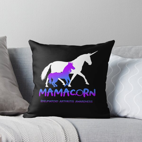 Item preview, Rheumatoid Arthritis Awareness Mama Unicorn Mamacorn Support Rheumatoid Arthritis Warrior  designed and sold by RunningShop.