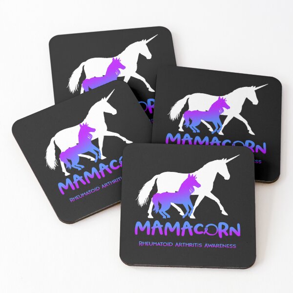 Item preview, Rheumatoid Arthritis Awareness Mama Unicorn Mamacorn Support Rheumatoid Arthritis Warrior  designed and sold by RunningShop.