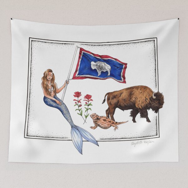 Item preview, Wyoming Mermaid designed and sold by Elizabeth Weglein.
