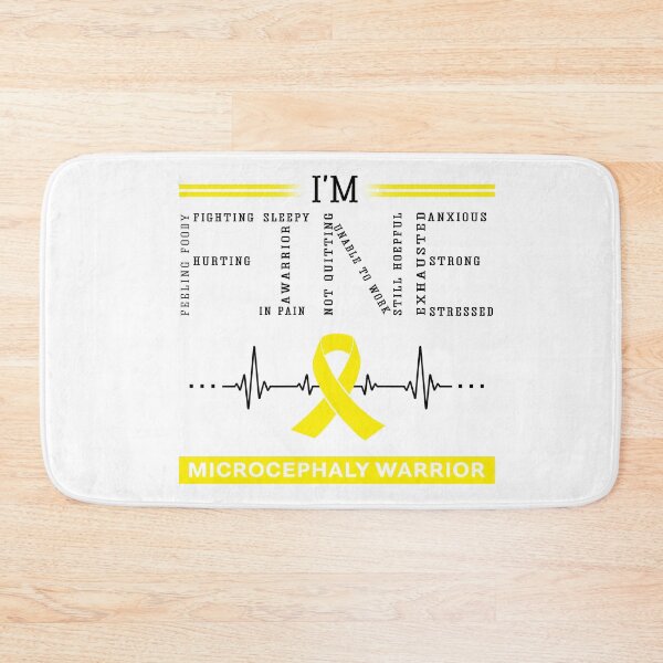 Item preview, I'm Fine Microcephaly Warrior Support Microcephaly Awareness Gifts designed and sold by rechardtee.