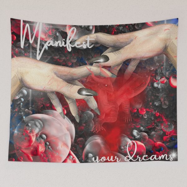 Item preview, Manifest Your Dreams - Red Dragon designed and sold by Edenglow Prints & Peculiars.