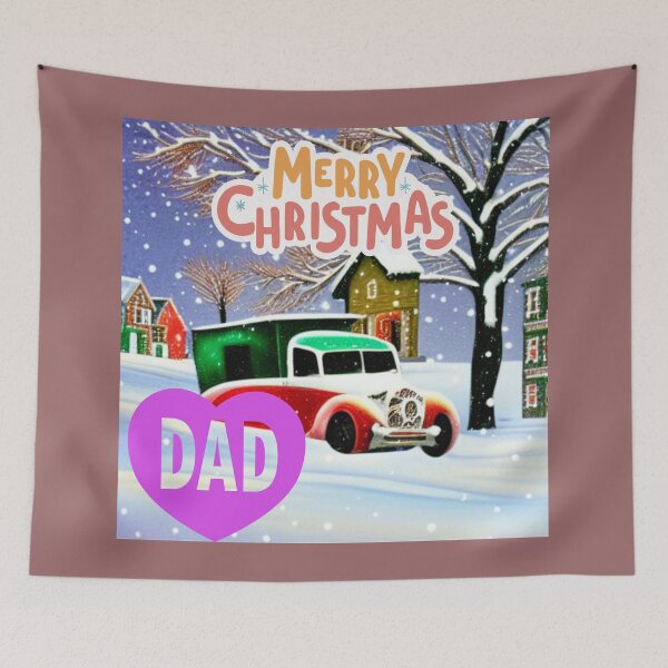 Item preview,  MERRY CHRISTMAS WE  LOVE YOU DAD designed and sold by starfishstuff.