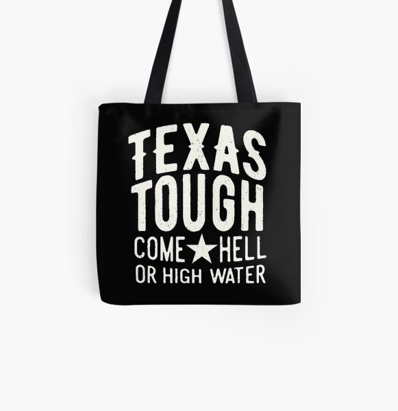 TEXAS TOUGH All Over Print Tote Bag