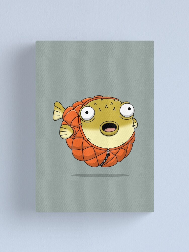 Alternate view of Puffer fish Canvas Print
