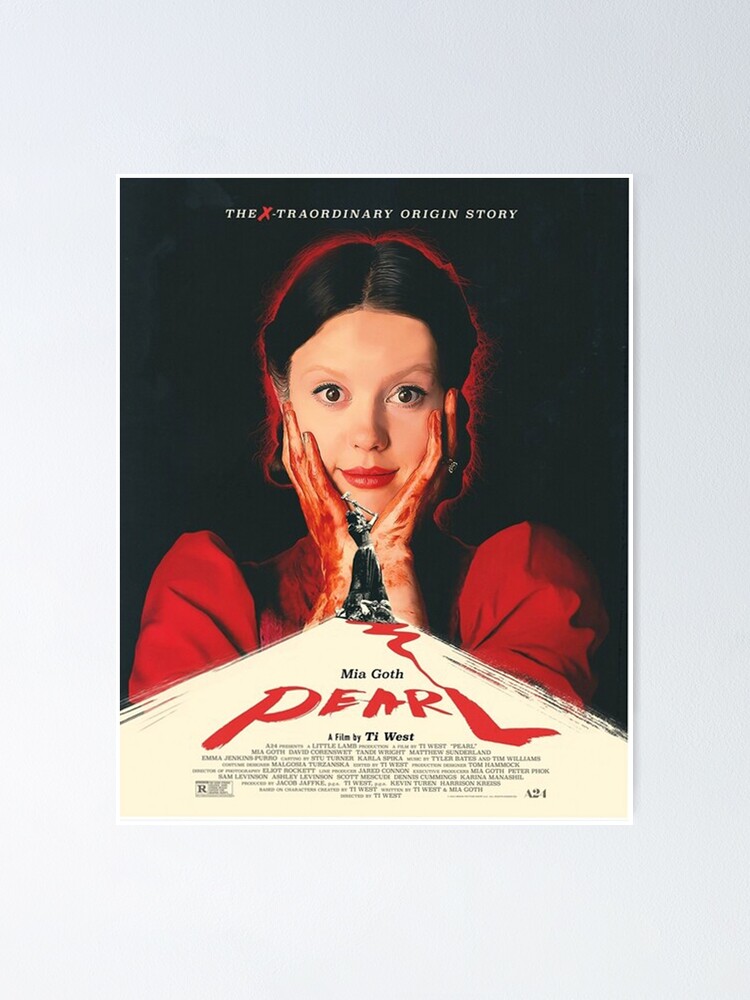 A24公式 パール Pearl シルクスクリーン ポスター A24公式 パール Pearl シルクスクリーン ポスター Pearl パール』日本