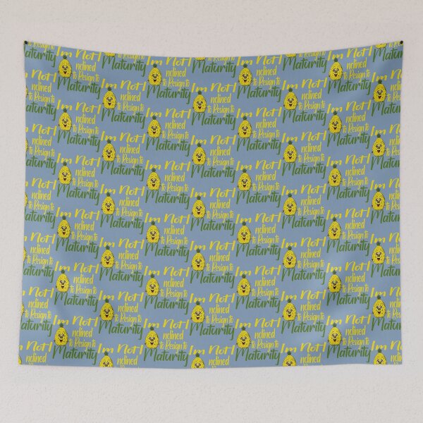 Item preview, Pineapple,I_m Not Inclined to Resign to Maturity-Sleeve Unisex   designed and sold by 83PatrickBrewer.