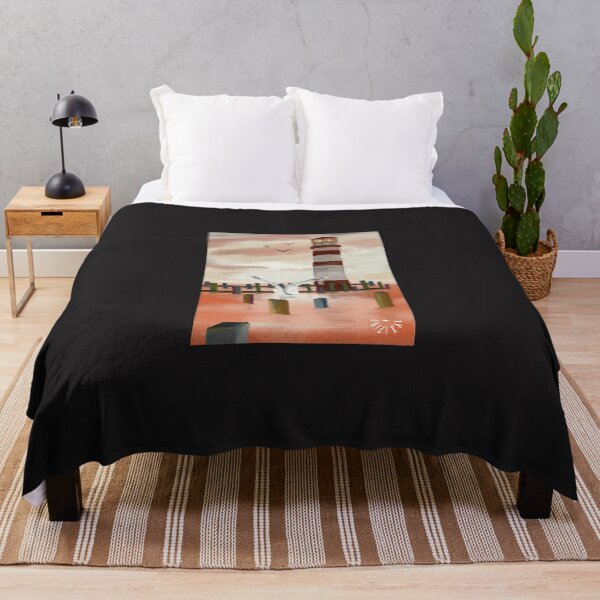 Item preview, Light House At Sunset designed and sold by osaeousbyq.