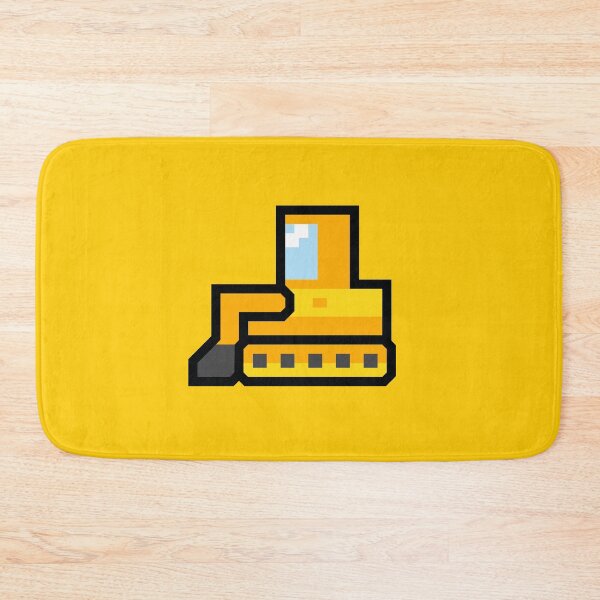 Item preview, Yellow Bulldozer in the colorful universe - Cartoon construction vehicle designed and sold by Noice2D.