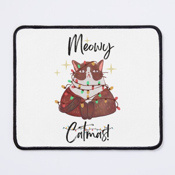 Item preview, meowy catmas CHRISTMAS fastival design designed and sold by Affuabbu.