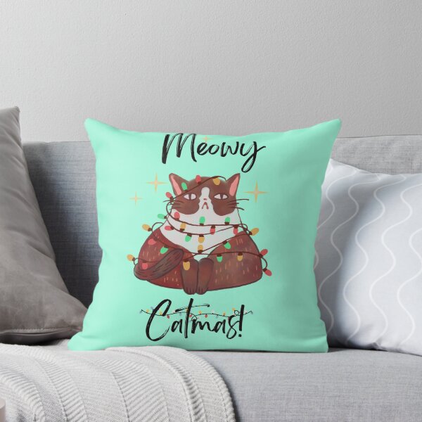 Item preview, meowy catmas CHRISTMAS fastival design designed and sold by Affuabbu.