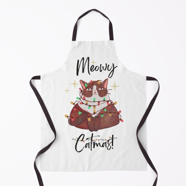 Item preview, meowy catmas CHRISTMAS fastival design designed and sold by Affuabbu.