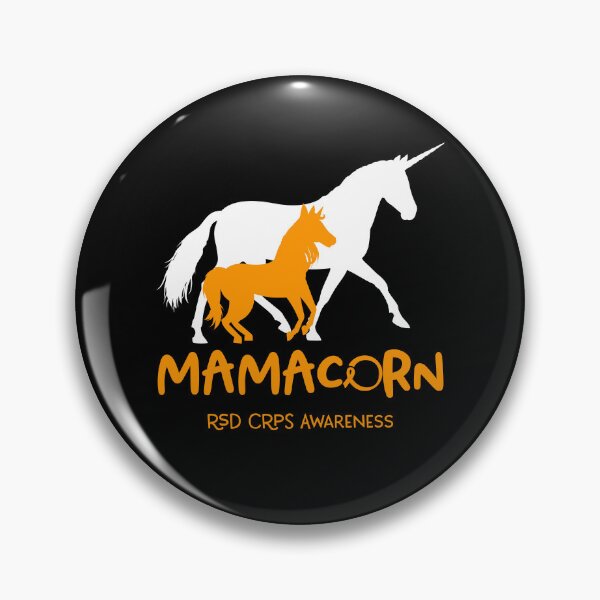 Item preview, RSD CRPS Awareness Mama Unicorn Mamacorn Support RSD CRPS Warrior  designed and sold by RunningShop.