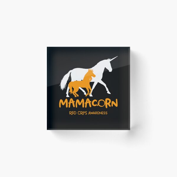 Item preview, RSD CRPS Awareness Mama Unicorn Mamacorn Support RSD CRPS Warrior  designed and sold by RunningShop.