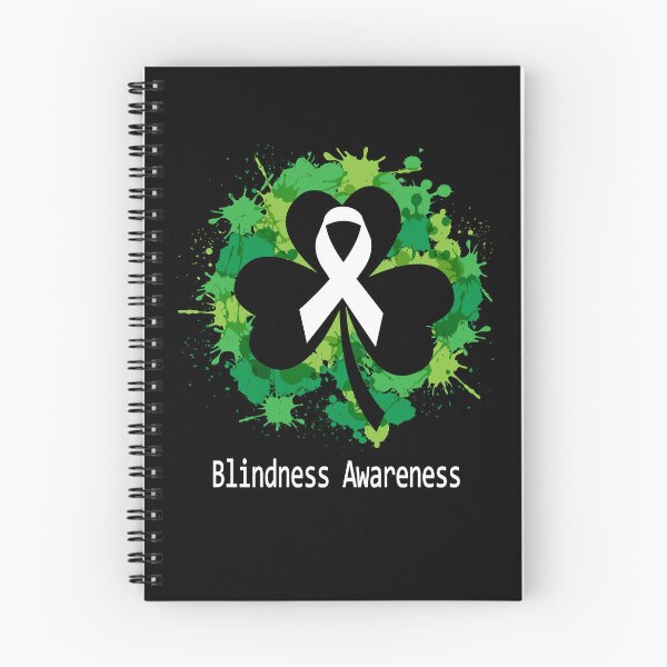 Item preview, Blindness Awareness Clover Ribbon Happy Patricks Day Support Blindness Warrior Gifts designed and sold by Tammyilaria.