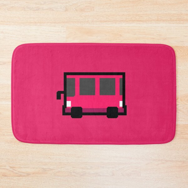 Item preview, Red Bus in the colorful universe - Cartoon car designed and sold by Noice2D.