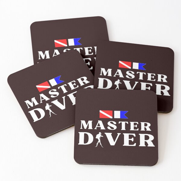 Item preview, Master diver with alpha and bravo flags designed and sold by Peycer.