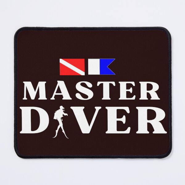 Item preview, Master diver with alpha and bravo flags designed and sold by Peycer.