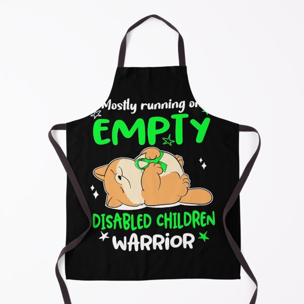 Item preview, Mostly running on Empty Disabled Children Warrior designed and sold by ElizabethS809.