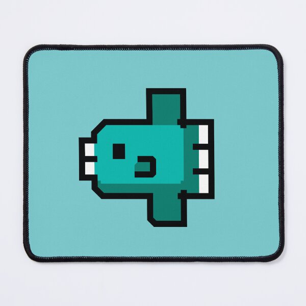 Item preview, Ocean sunfish (Mola mola)  in the colorful universe - Cartoon fish designed and sold by Noice2D.