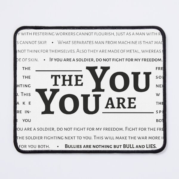 Item preview, Quotes from The You You Are designed and sold by shminoa.