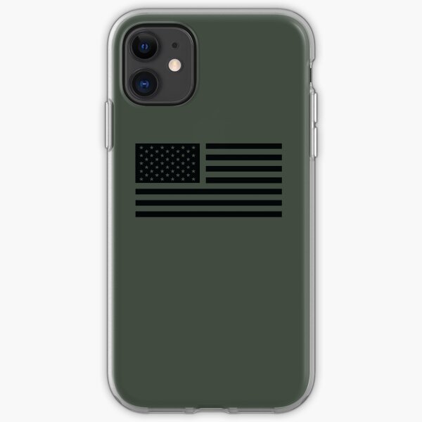 American Flag Tactical iPhone Soft Case