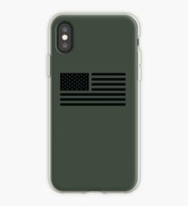 American Flag Tactical iPhone Case