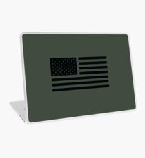 Vinilo para portátil Bandera americana táctica