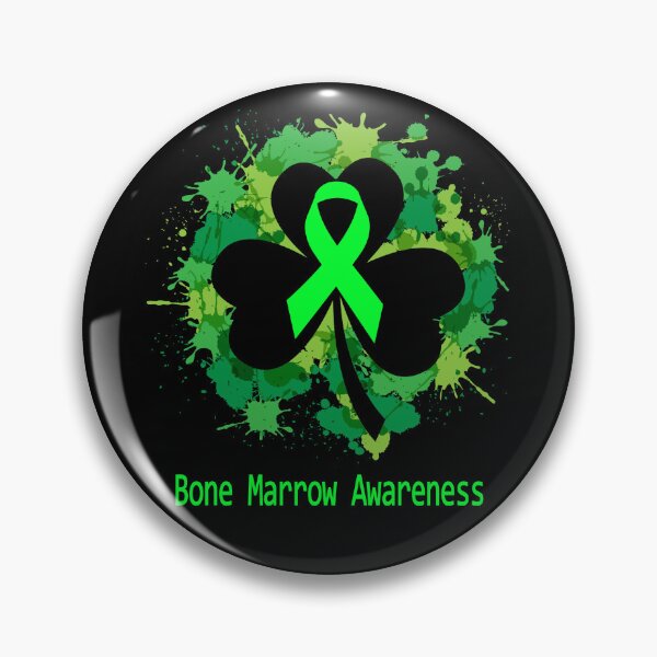 Item preview, Bone Marrow Awareness Clover Ribbon Happy Patricks Day Support Bone Marrow Warrior Gifts designed and sold by Tammyilaria.