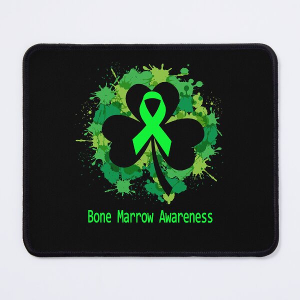 Item preview, Bone Marrow Awareness Clover Ribbon Happy Patricks Day Support Bone Marrow Warrior Gifts designed and sold by Tammyilaria.