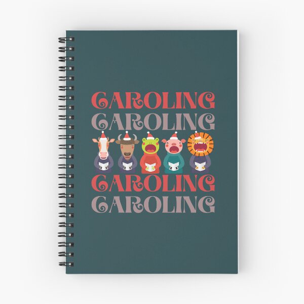 Item preview, Caroling! Caroling! Caroling! Animals Singing Their Hearts Out! designed and sold by tmdaliggr.