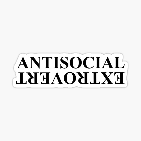 Kendrick Lamar Anti Social Extrovert Sticker