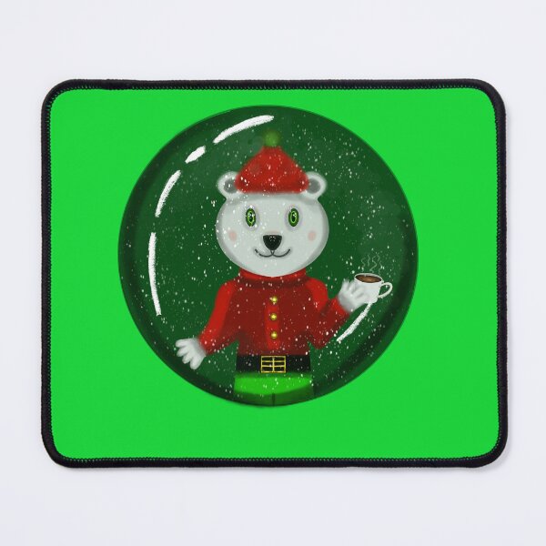Item preview, Christmas crystal ball snowing with white bear designed and sold by altairaleon.