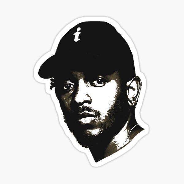 Kendrick Lamar Graffiti Style Sticker for Sale by art-customized