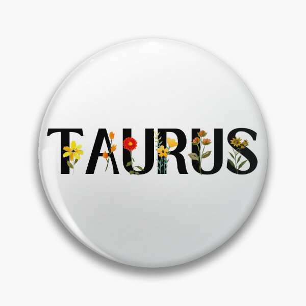 Item preview, Floral Taurus Zodiac Sign designed and sold by Hellofriendco.