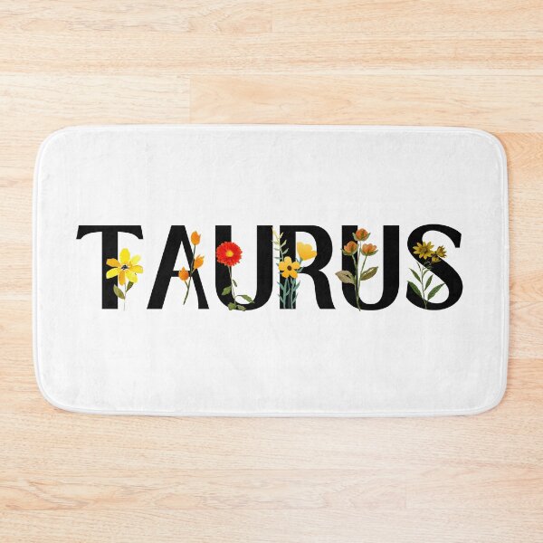 Item preview, Floral Taurus Zodiac Sign designed and sold by Hellofriendco.