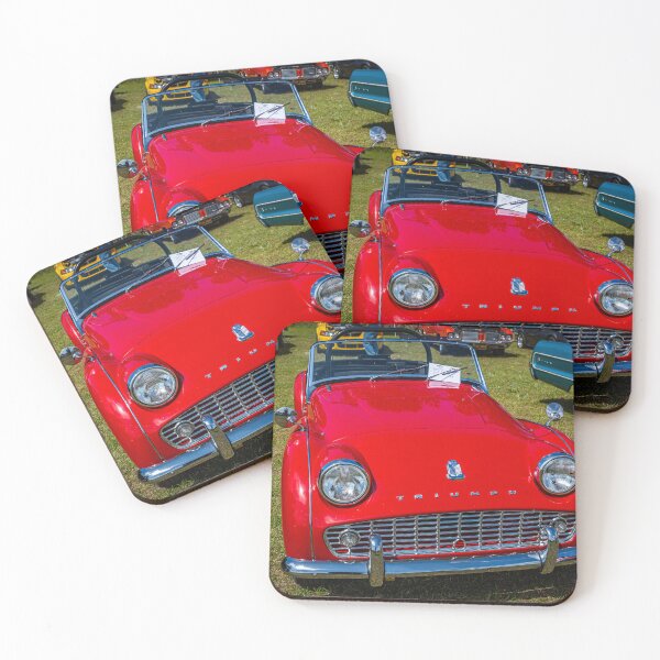 Item preview, 1961 Triumph TR3A Convertible Roadster designed and sold by GestaltImagery.