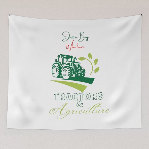 Item preview, Just a boy who loves tractors & agriculture  designed and sold by Selvadesigns.