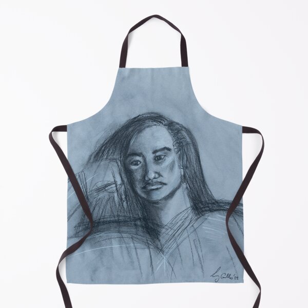 Item preview, Female Portrait Study, Charcoal designed and sold by LennyGallo.