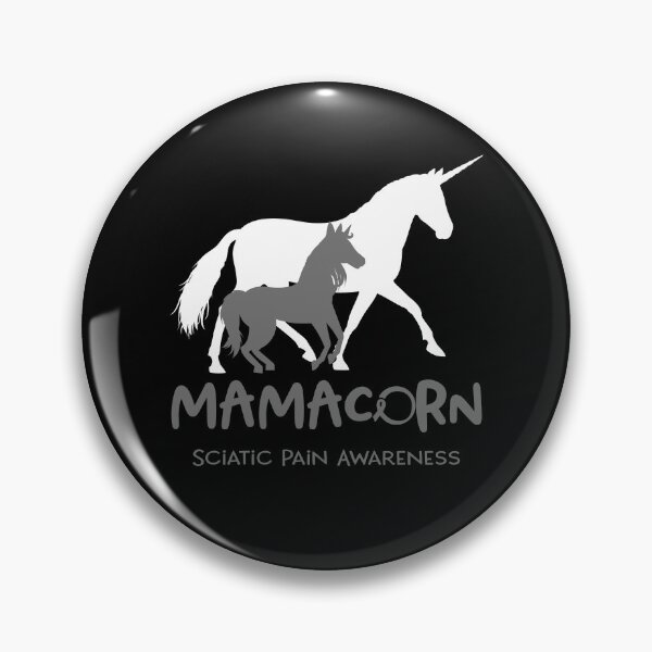 Item preview, Sciatic Pain Awareness Mama Unicorn Mamacorn Support Sciatic Pain Warrior  designed and sold by RunningShop.