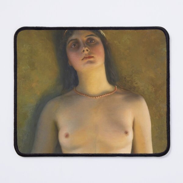 Item preview, Young Lady (auch Odaliske) Max Nonnenbruch Goddess beautiful Woman designed and sold by TeeARTHY.